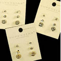 Crystal Stud Earring Collection